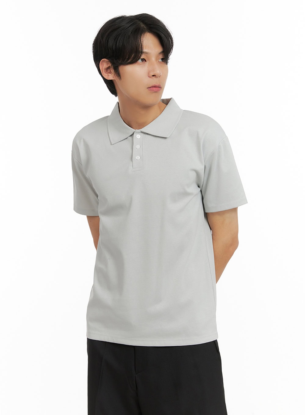 Men's Basic Polo Shirt IY402