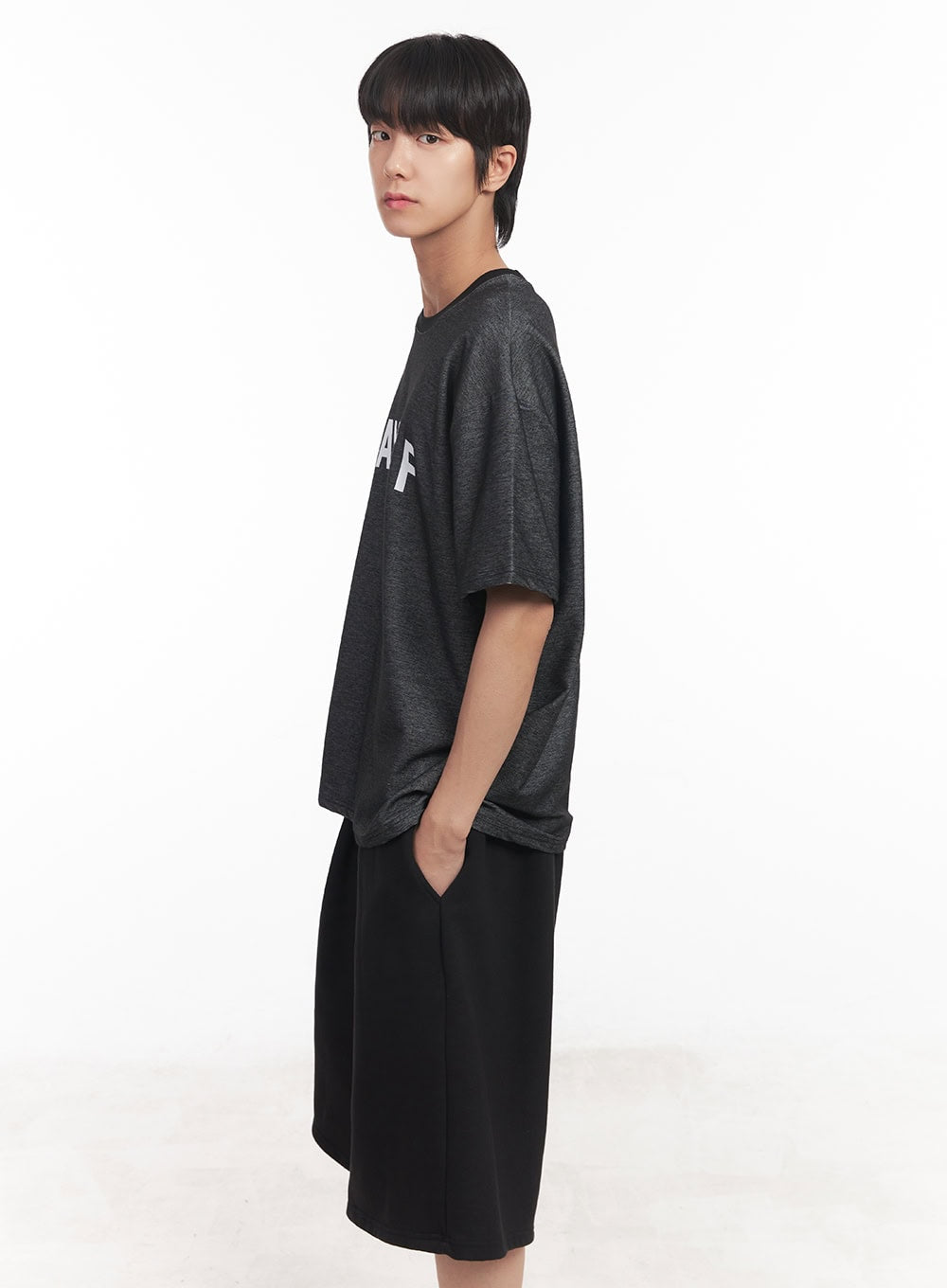 Men's Oversized Graphic T-Shirt IA511