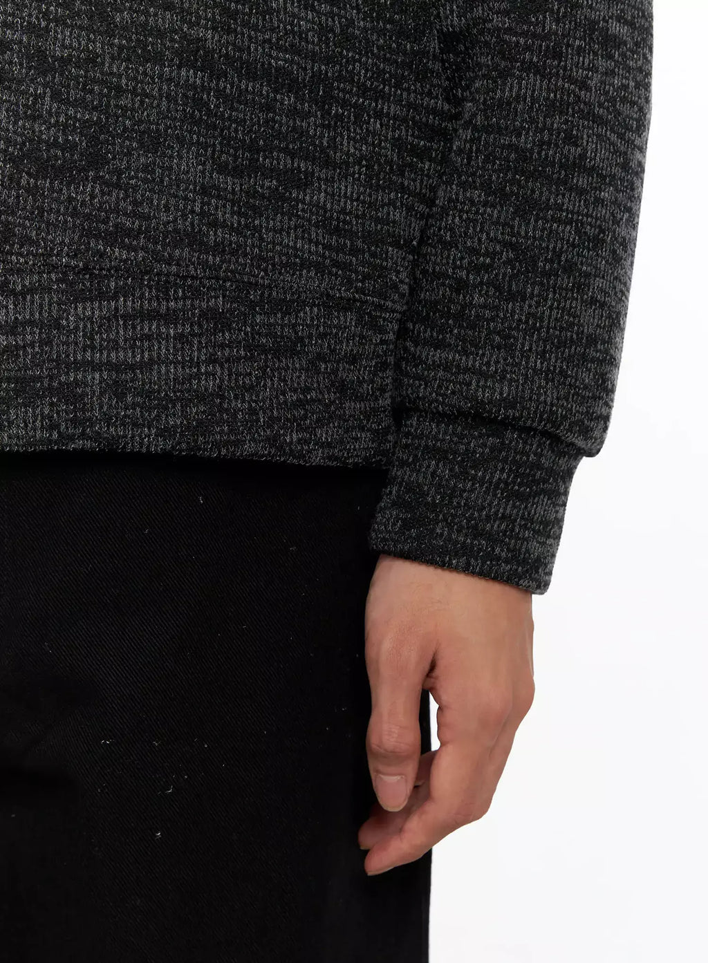 Men's Button-Up Collar Knit Cardigan IO517