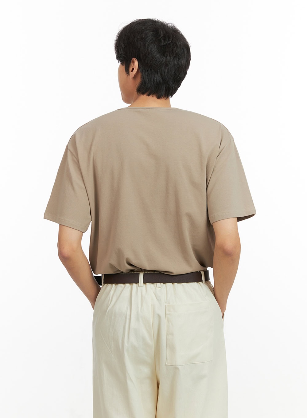 Men's Round Neck T-Shirt IY431