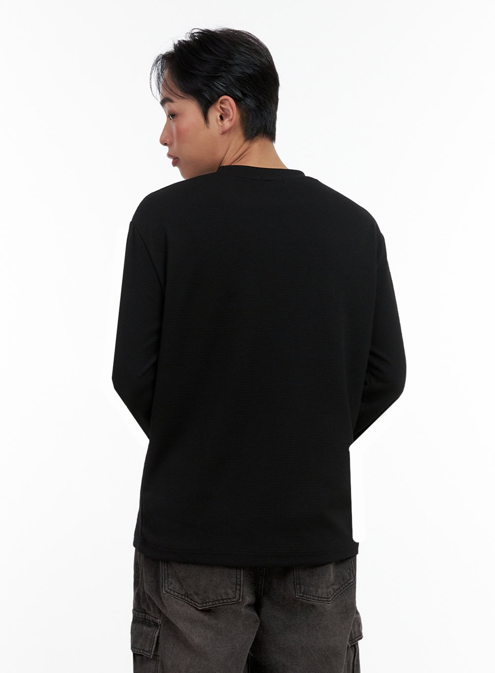 Men's Basic Long Sleeve Tee IN426