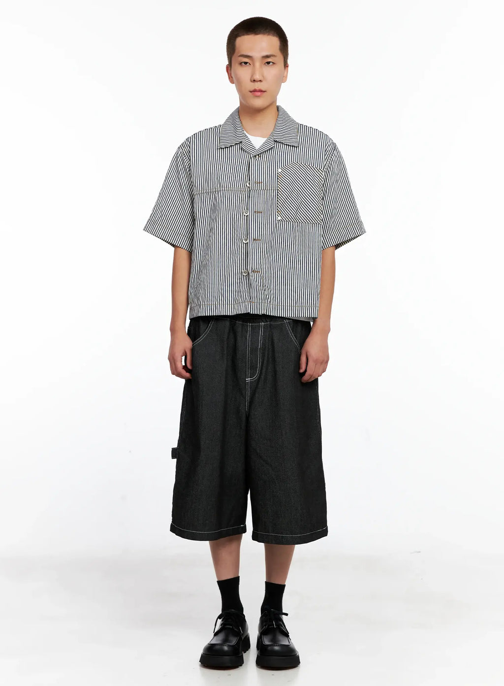 Men's Star Patch Jorts IG508