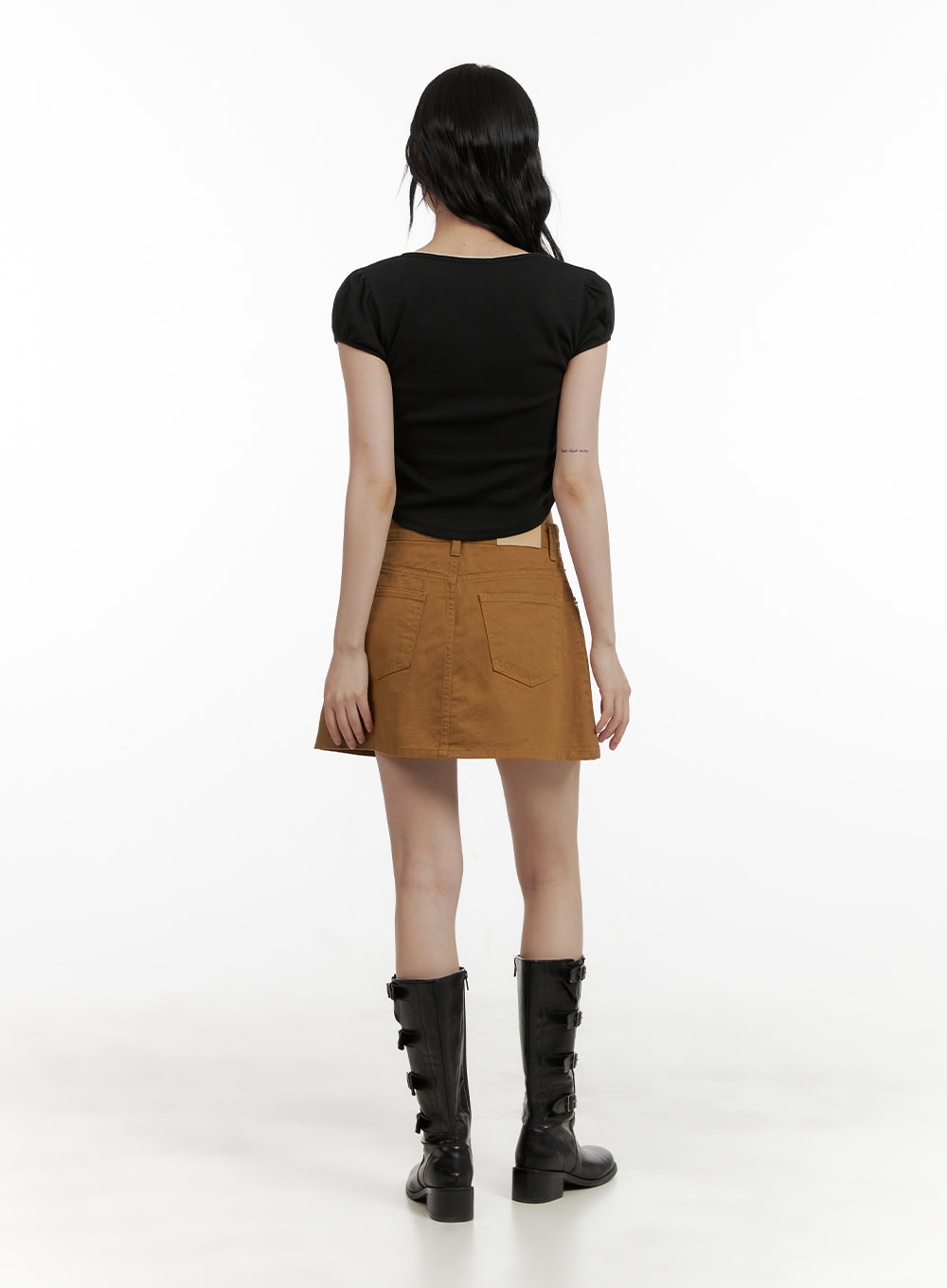 Cotton Mini Skirt CU410