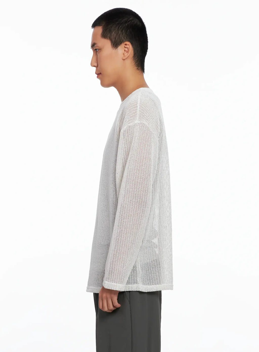 Men's Sheer Knit Long Sleeve IS510