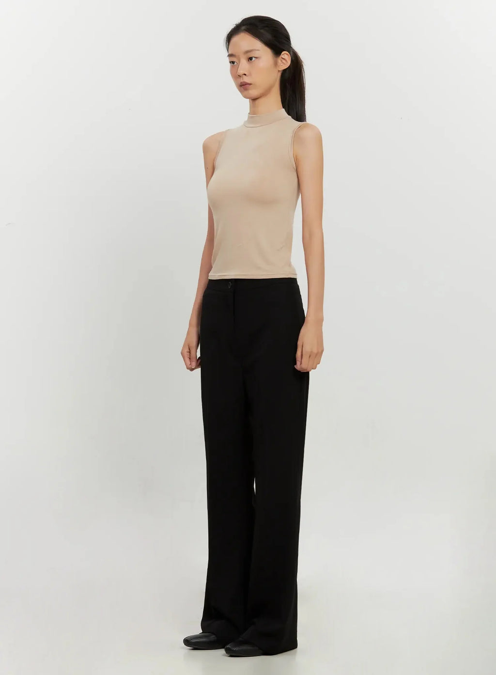 High-Waist Flare Trousers IL528
