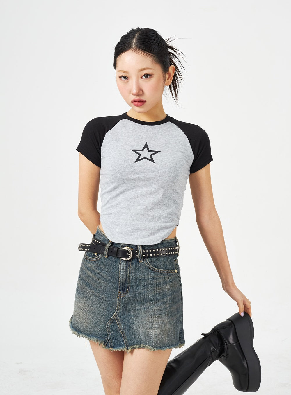 Star Two Color Tee CM321