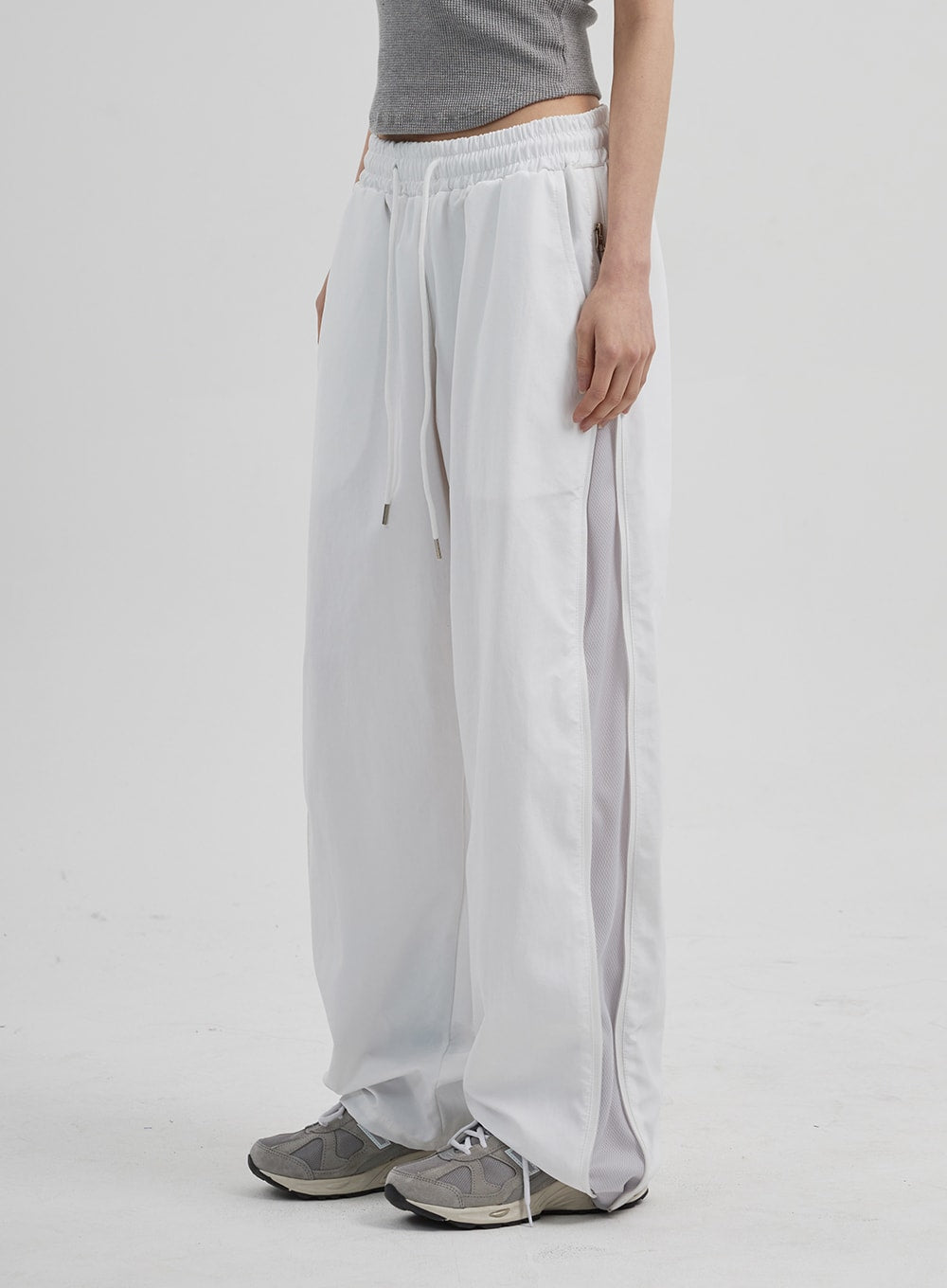 Drawstring Baggy Track Pants CF308