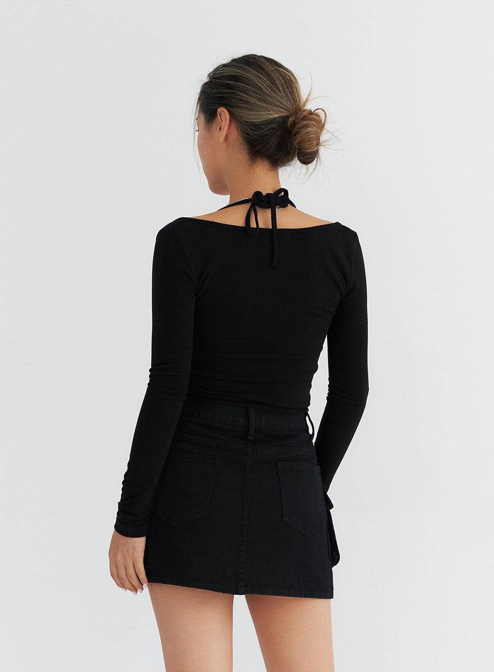 Halter-Neck Bolero Style Top CO313