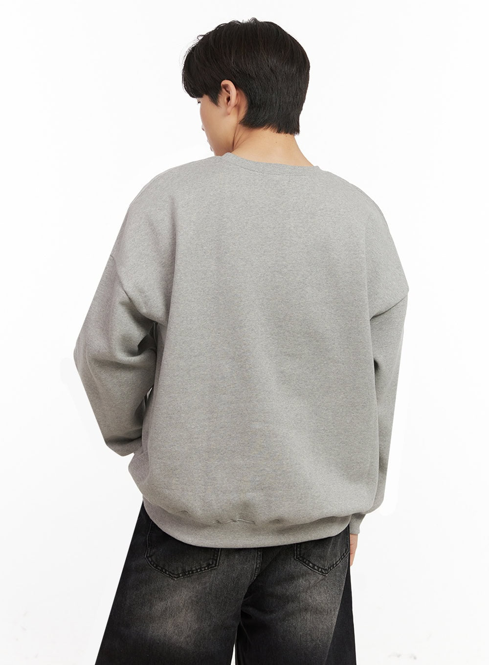 Men's Graphic Cotton Crew Neck IJ517