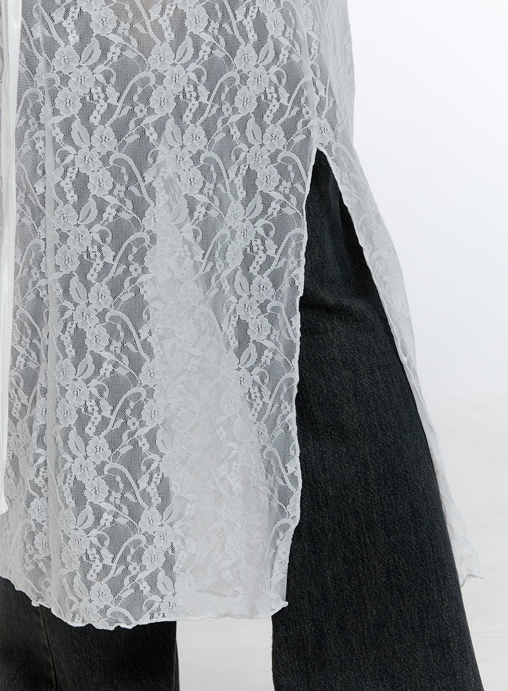 Lace Whisper Maxi Wrap Skirt CG414