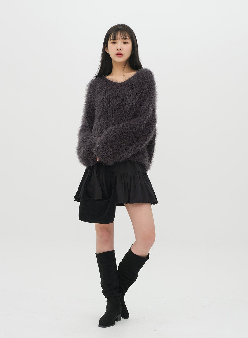 Tiered Mini Skirt J19