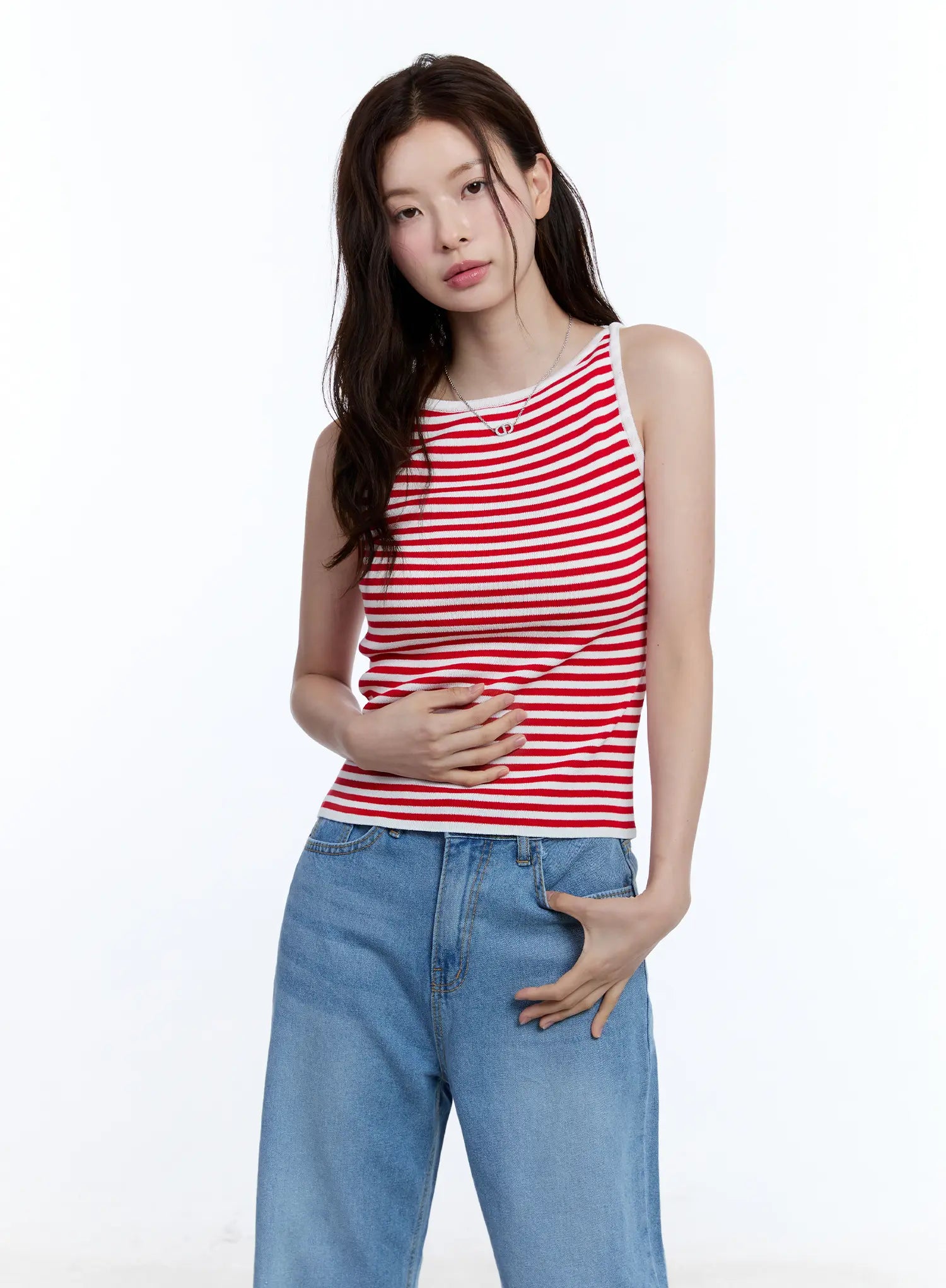 Striped Cami Top CU513