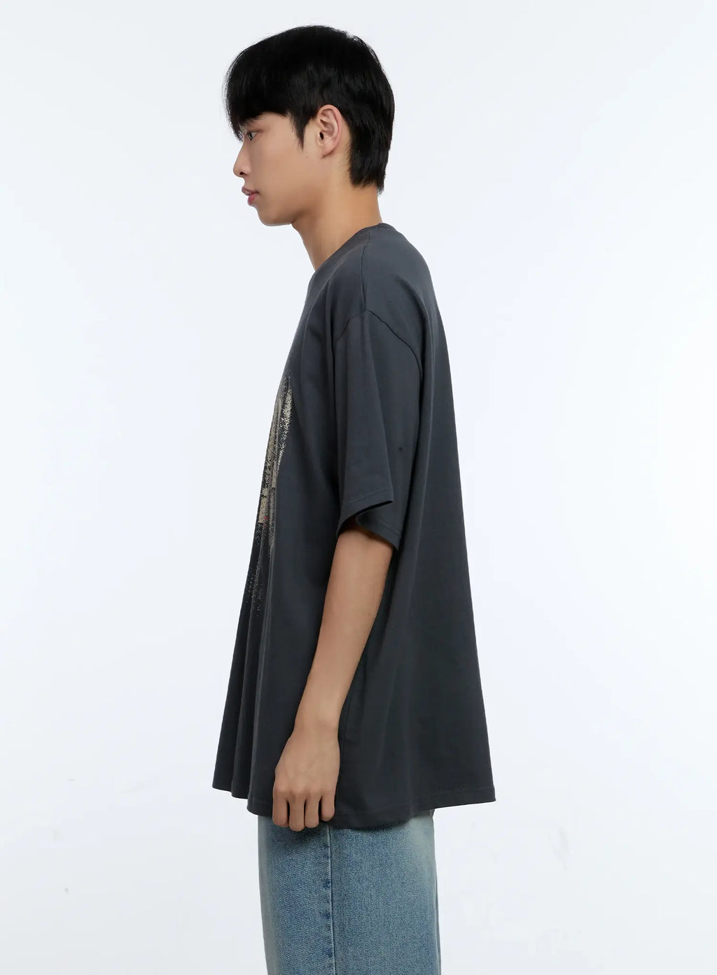 Men's Brooklyn Graphic Oversized Tee IG519