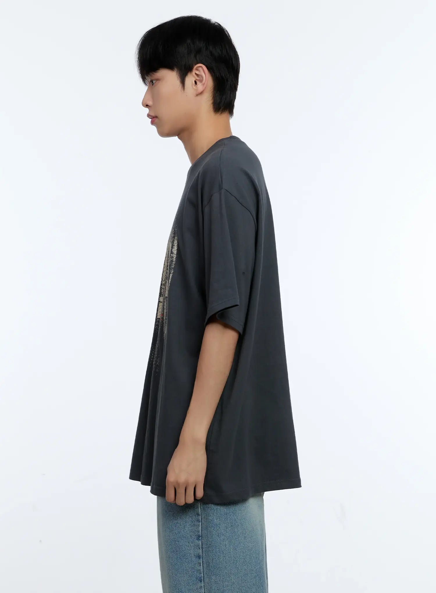 Men's Brooklyn Graphic Oversized Tee IG519