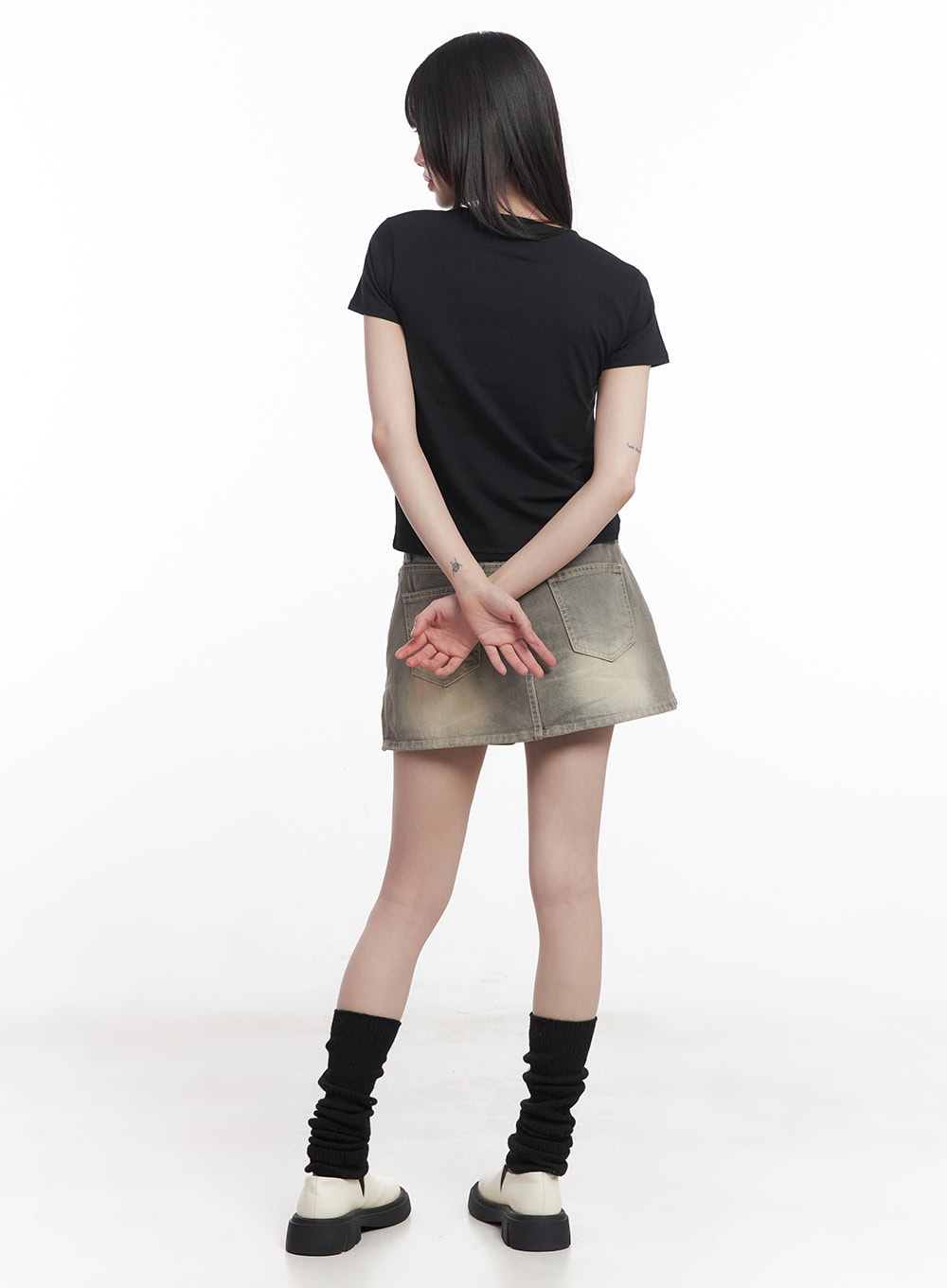 Star Graphic Baby Tee CU506