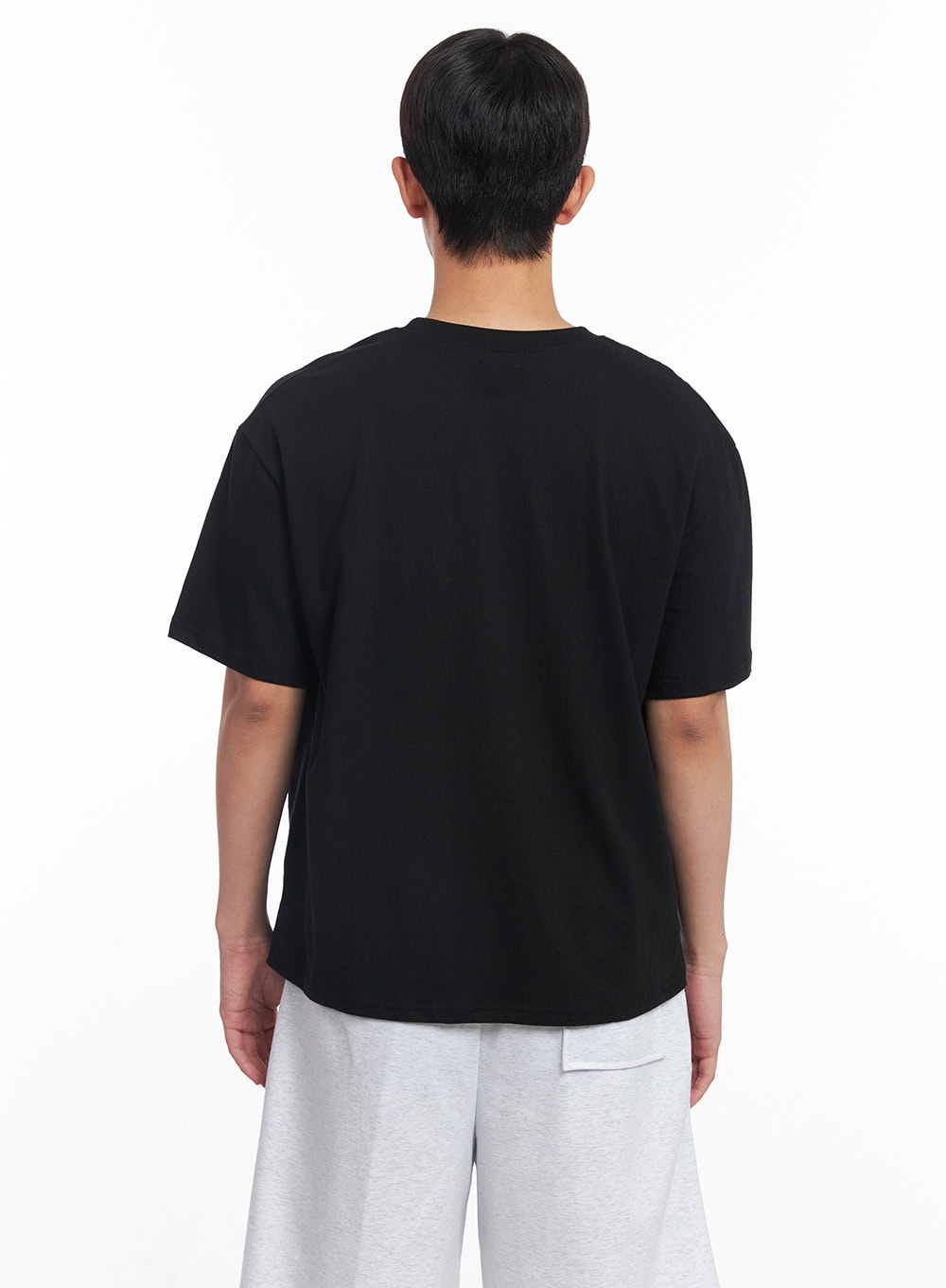 Men's Loose-Fit Graffiti T-Shirt IY520