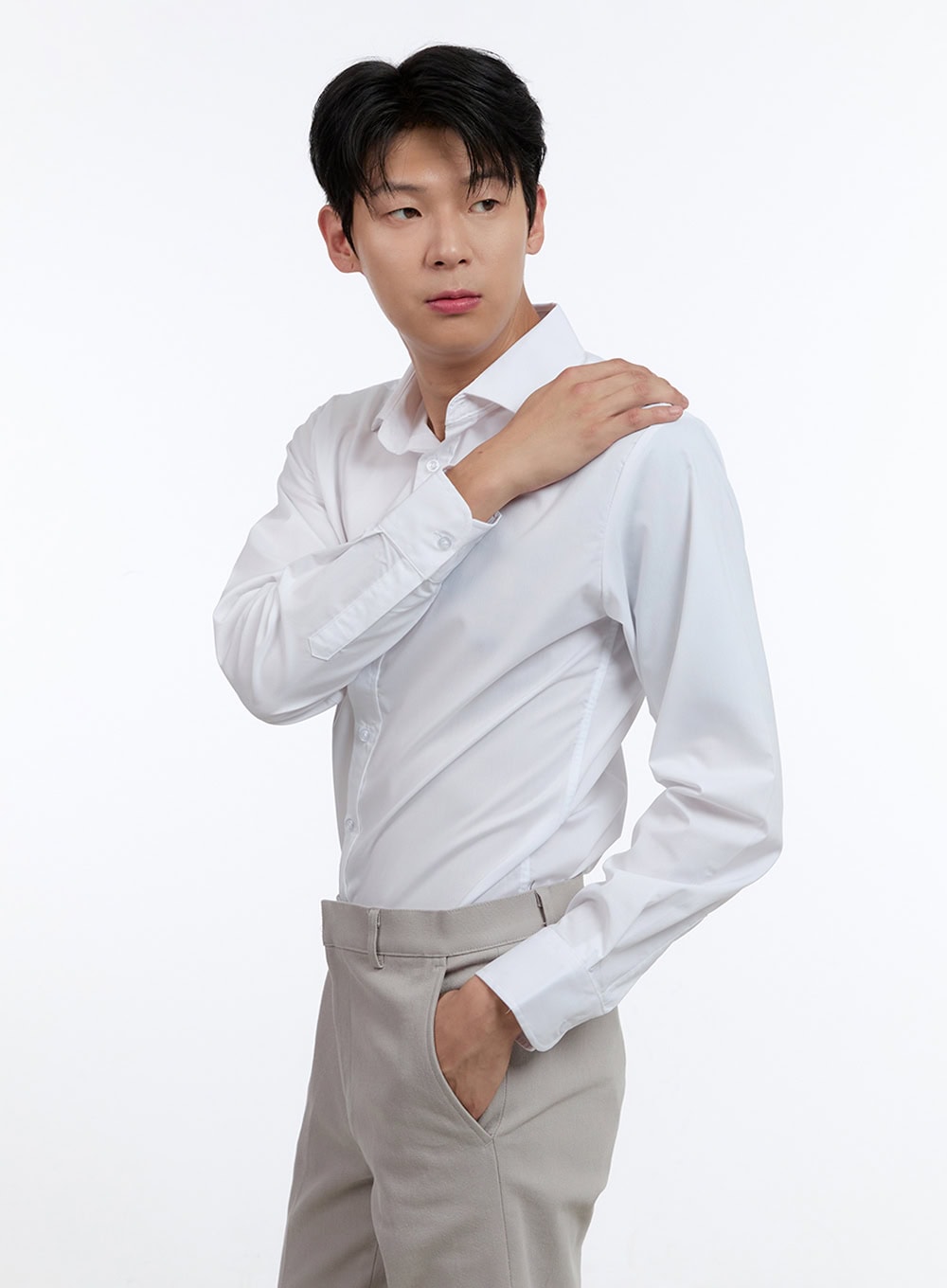 Men's White Shirt IG427