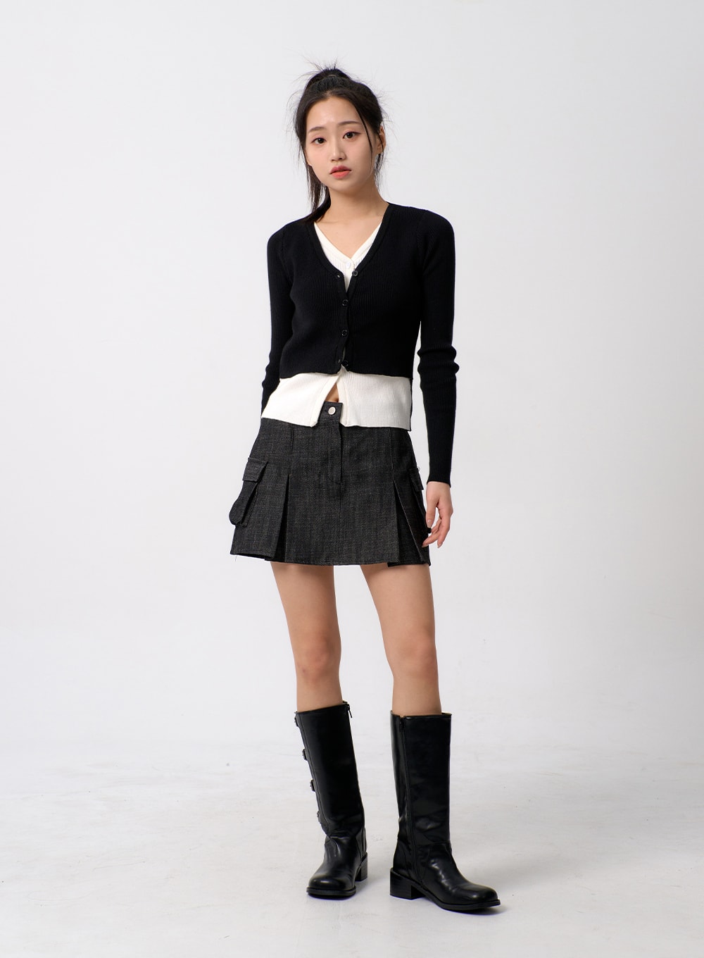 Pocket Mini Skirt BM306