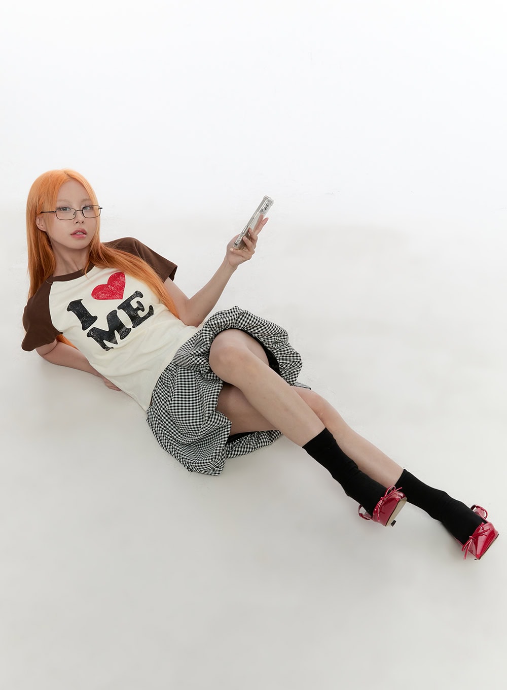 Two-Tone Graphic Tee CU502