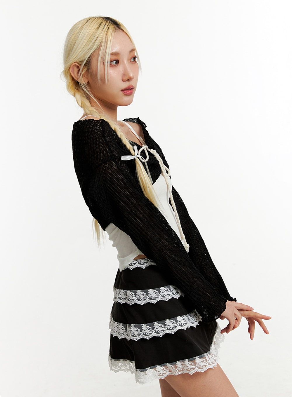 Tie Mesh Bolero ID315