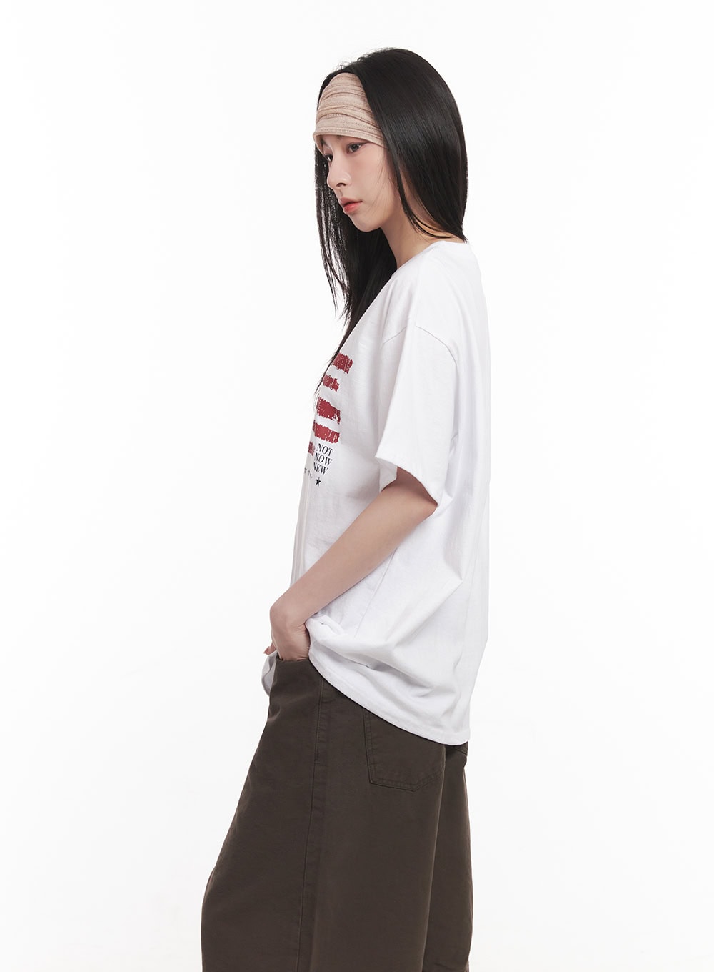 Graphic Oversized Tee CM517