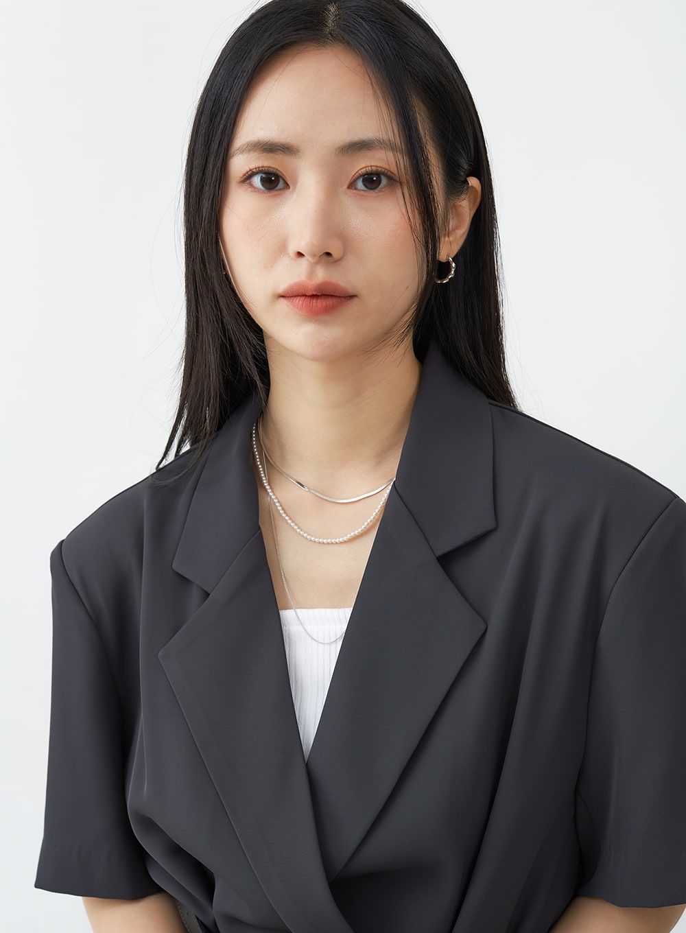 Pearl Layered Two-way Necklece OG04