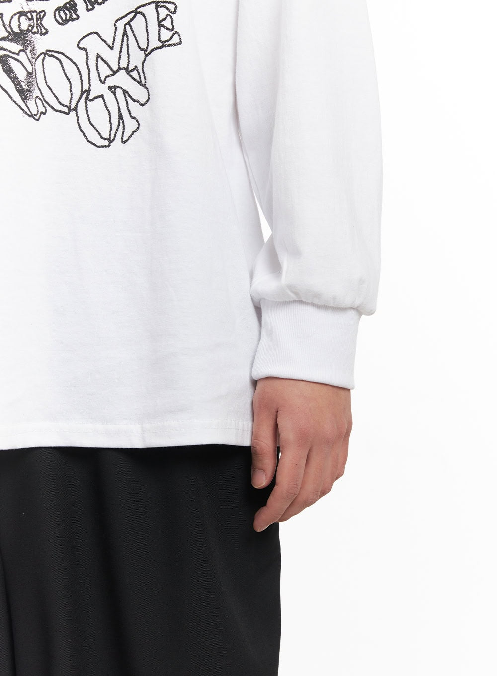 Men's Cotton Graphic Long Sleeve Tee IM517
