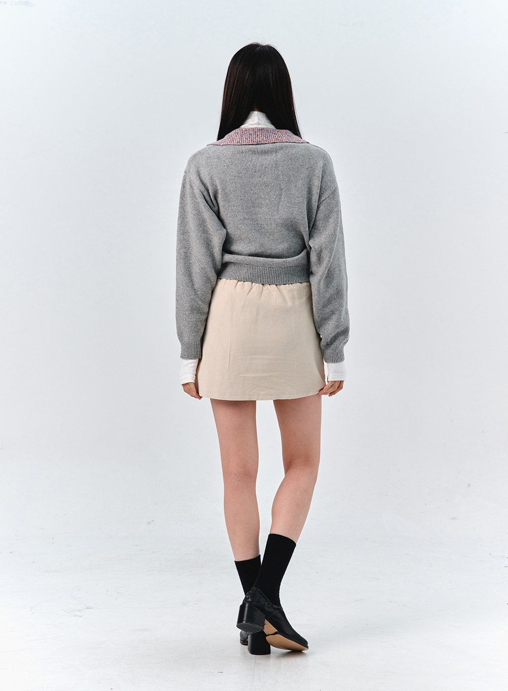 Corduroy Mini Skirt OO312