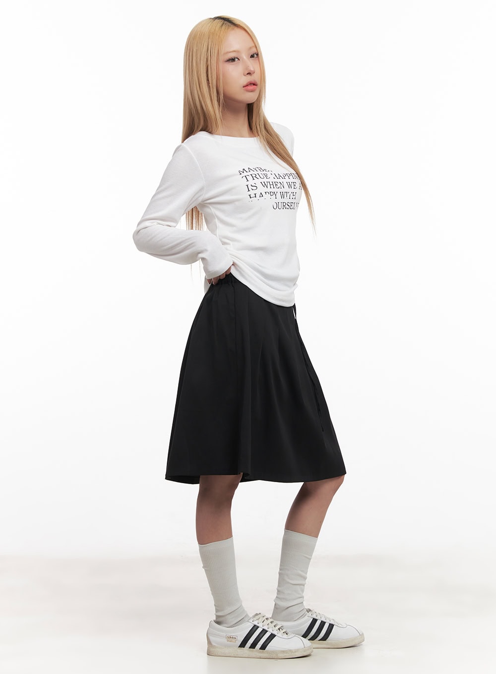 Graphic Comfort Long-Sleeve Top CM506