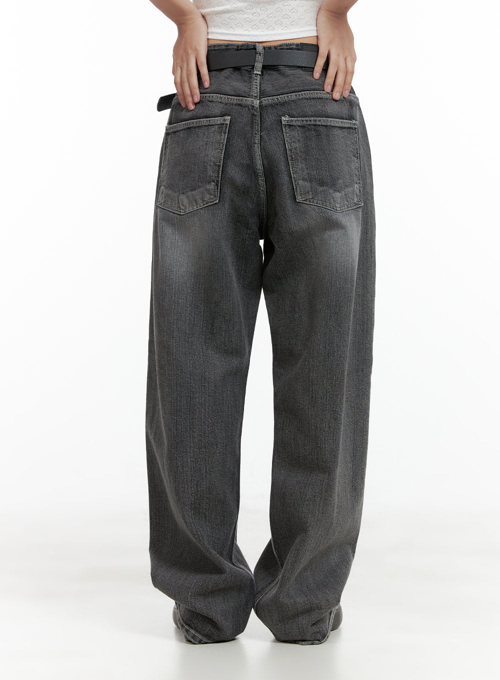 Washed Baggy Jeans (UNISEX) CL417