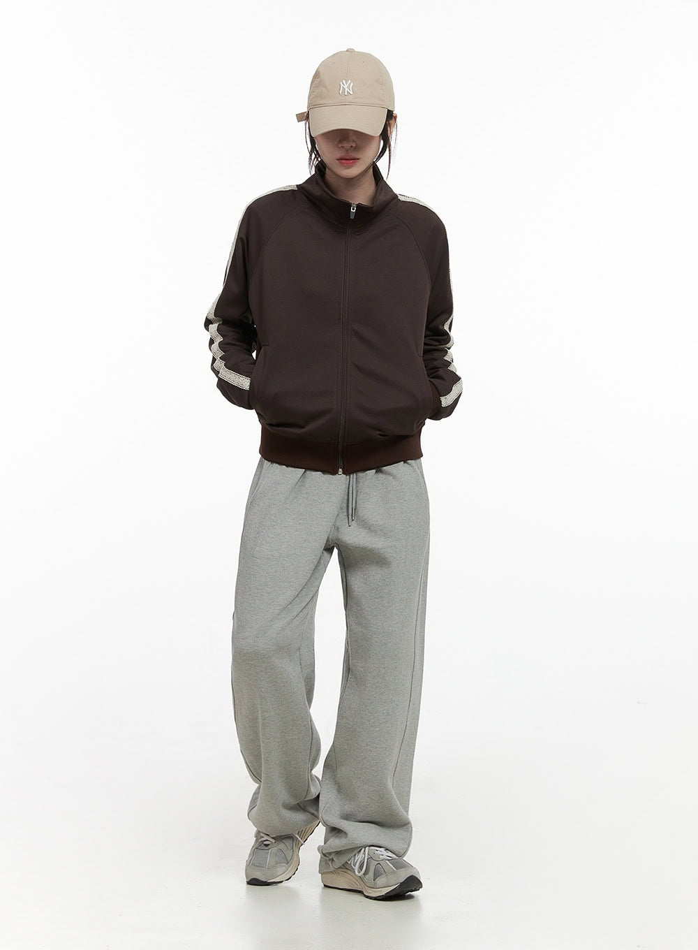 Chic Zip-Front Polyester Spandex Jacket CO402