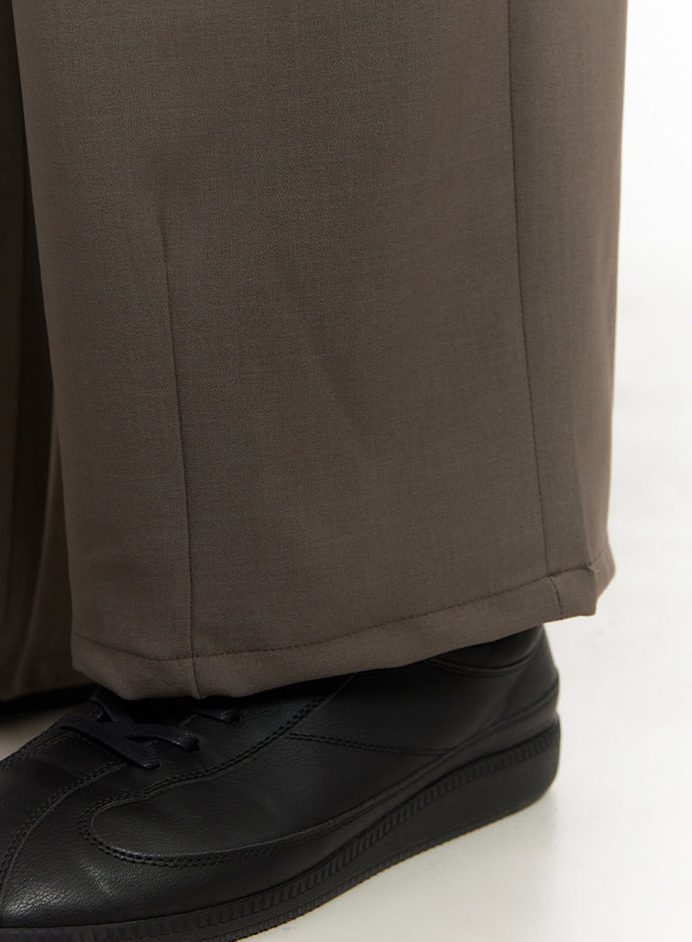 Men's Pintuck Wide-Leg Slacks IA510