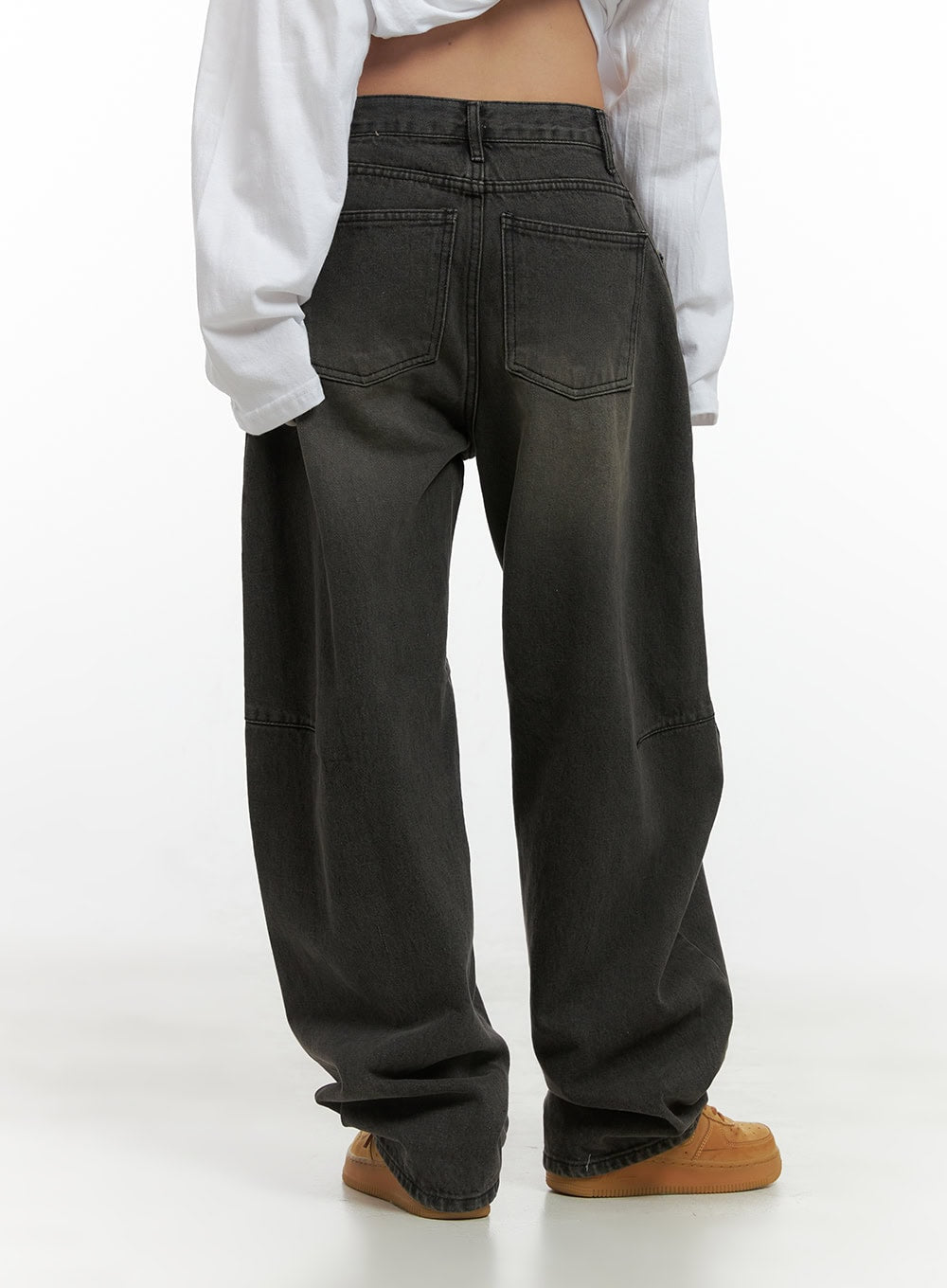 Blair Casual Washed Baggy Cotton Jeans CS425