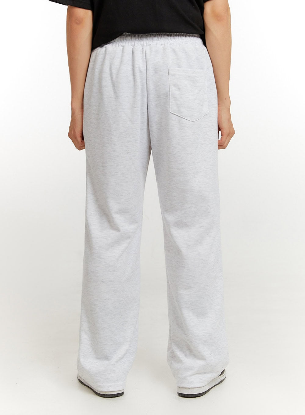 Men's Solid Sweatpants (White) IU427