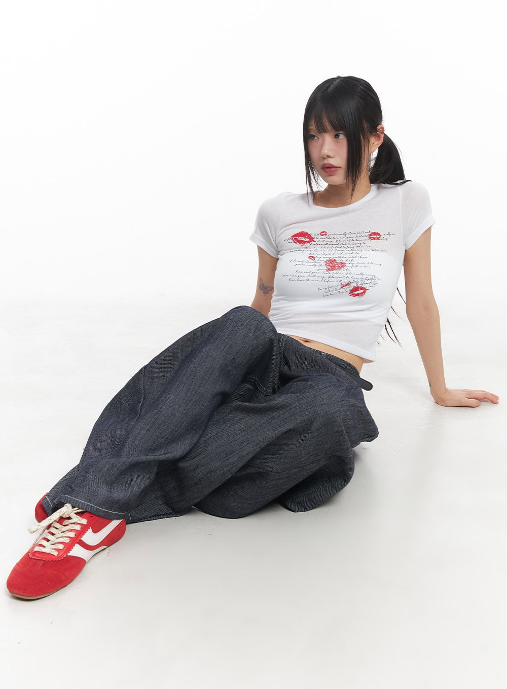 Isabel No-Fade Baggy Jeans CY514