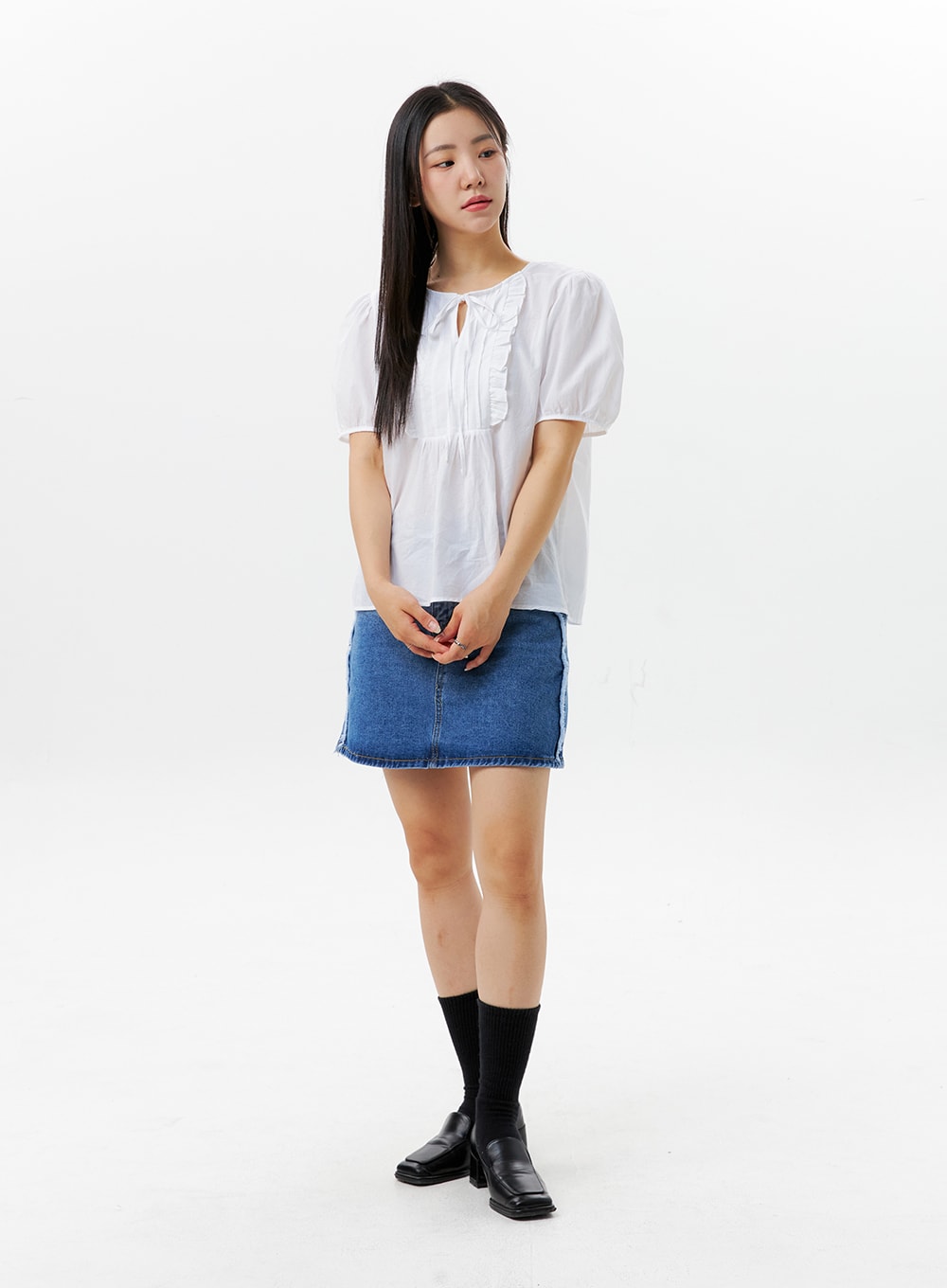 Frill Detail Blouse OG303