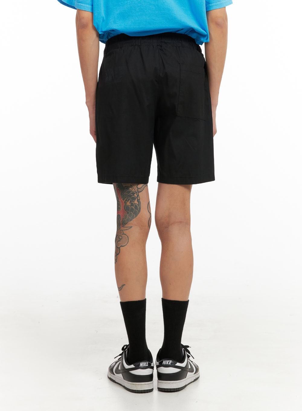 Men's Linen Banded Shorts IY416