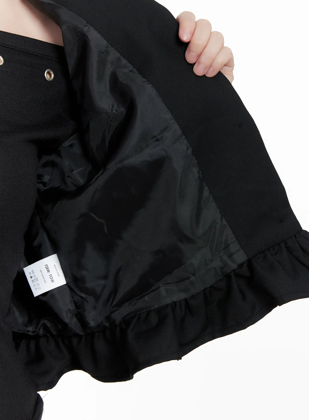 Frilly Cropped Blazer CG518