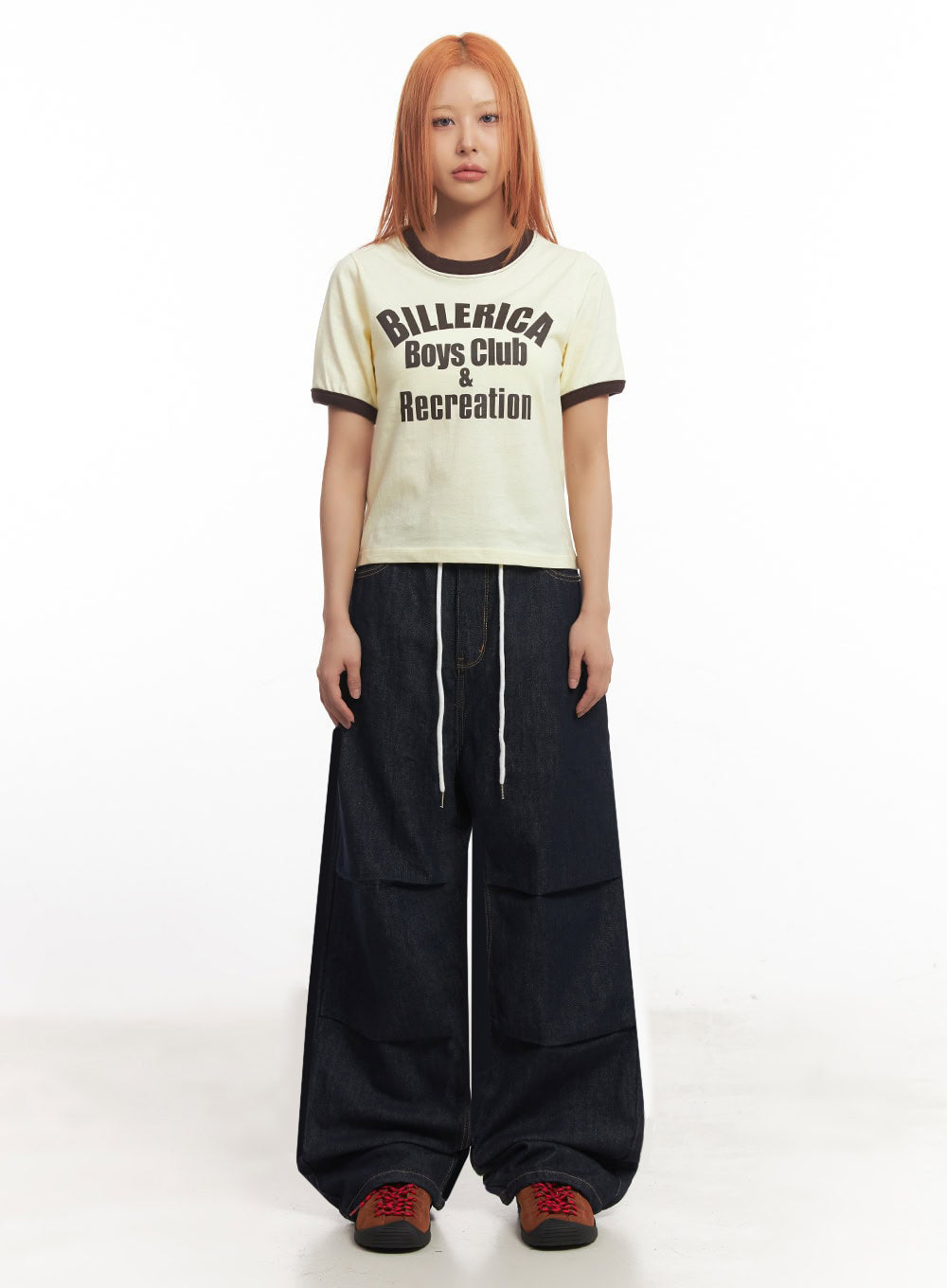 Billerica Graphic Cotton Top IA517