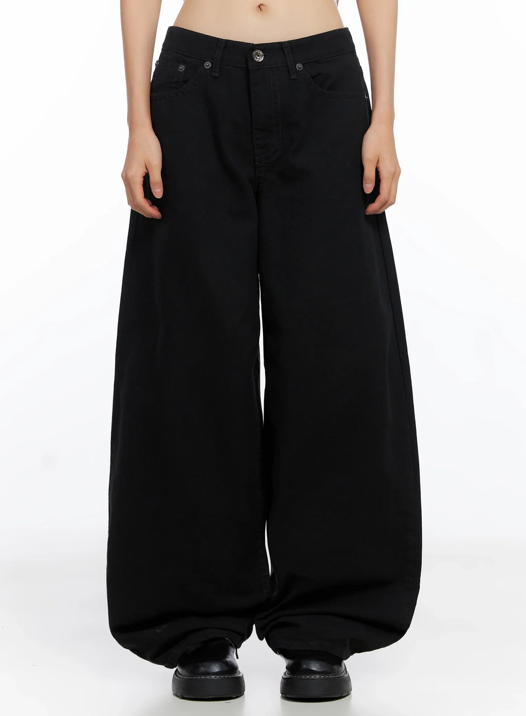 Oversized Cotton Pants CO516