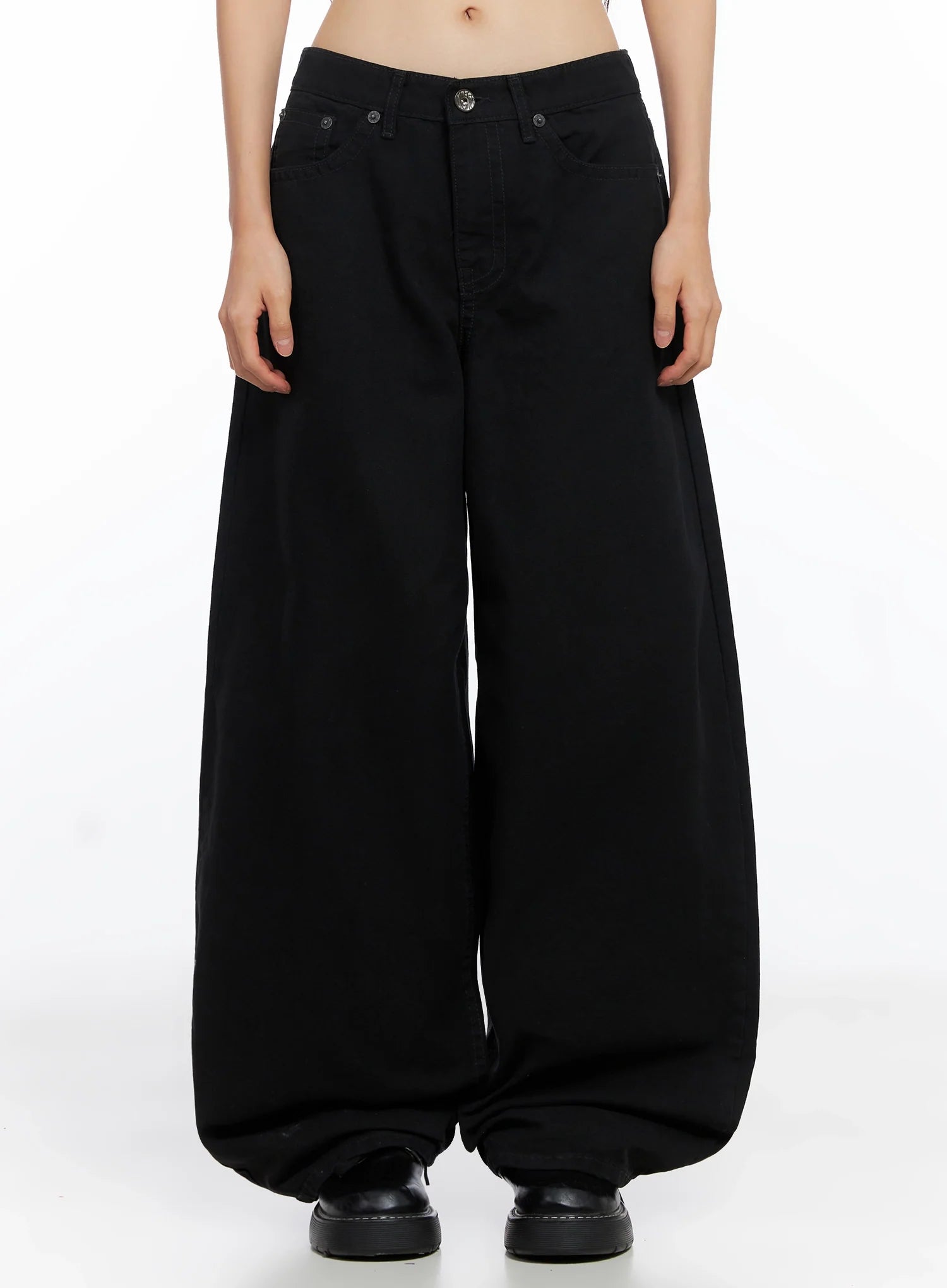 Oversized Cotton Pants CO516