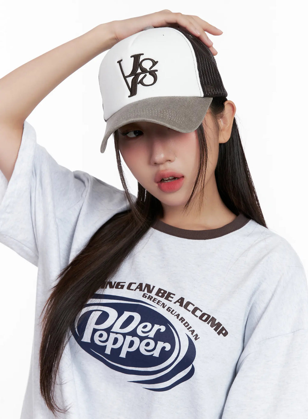 Embroidered Mesh Trucker Cap CL522