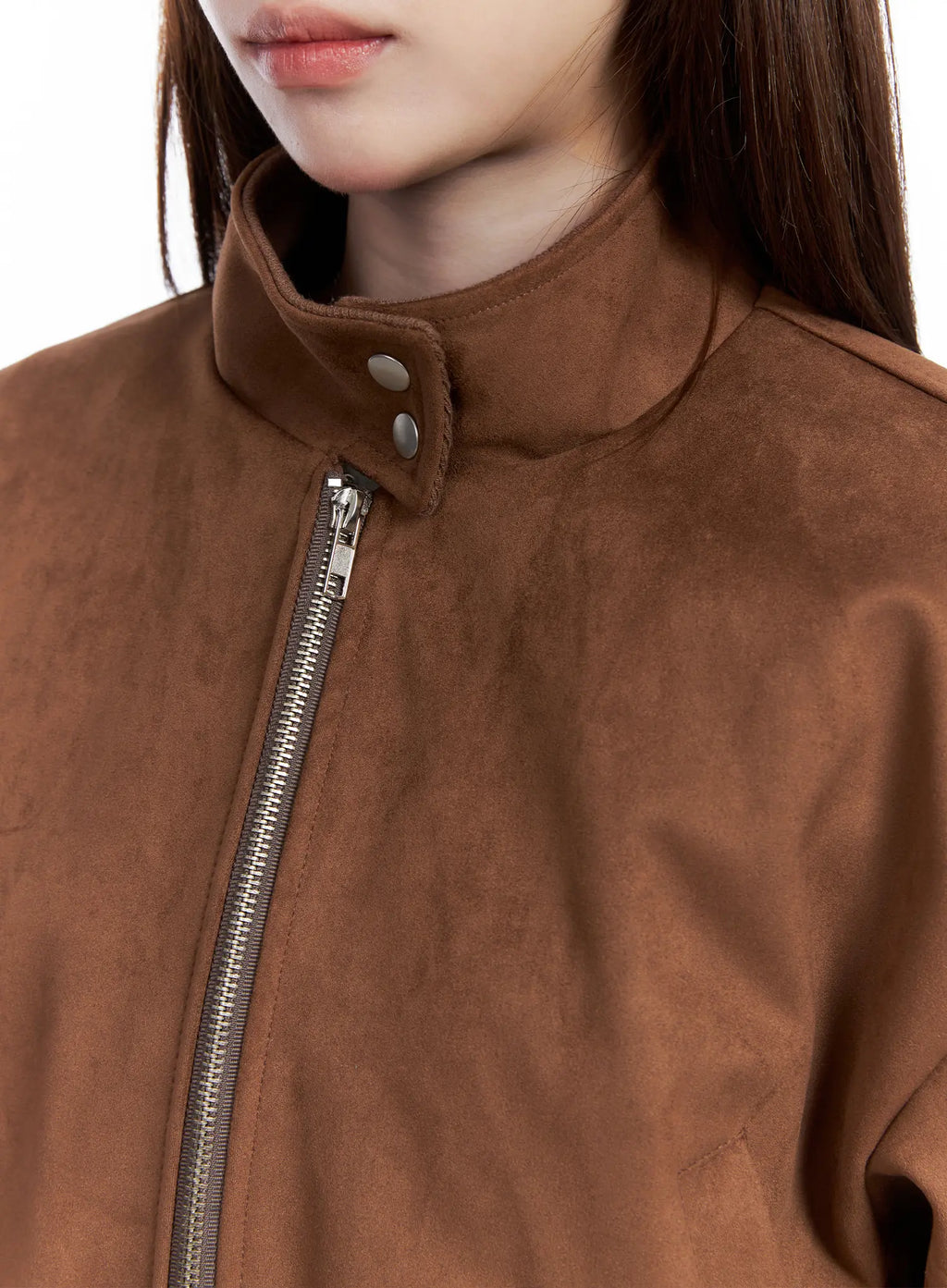 Vicky Suede Two-Way Jumper Jacket CG529