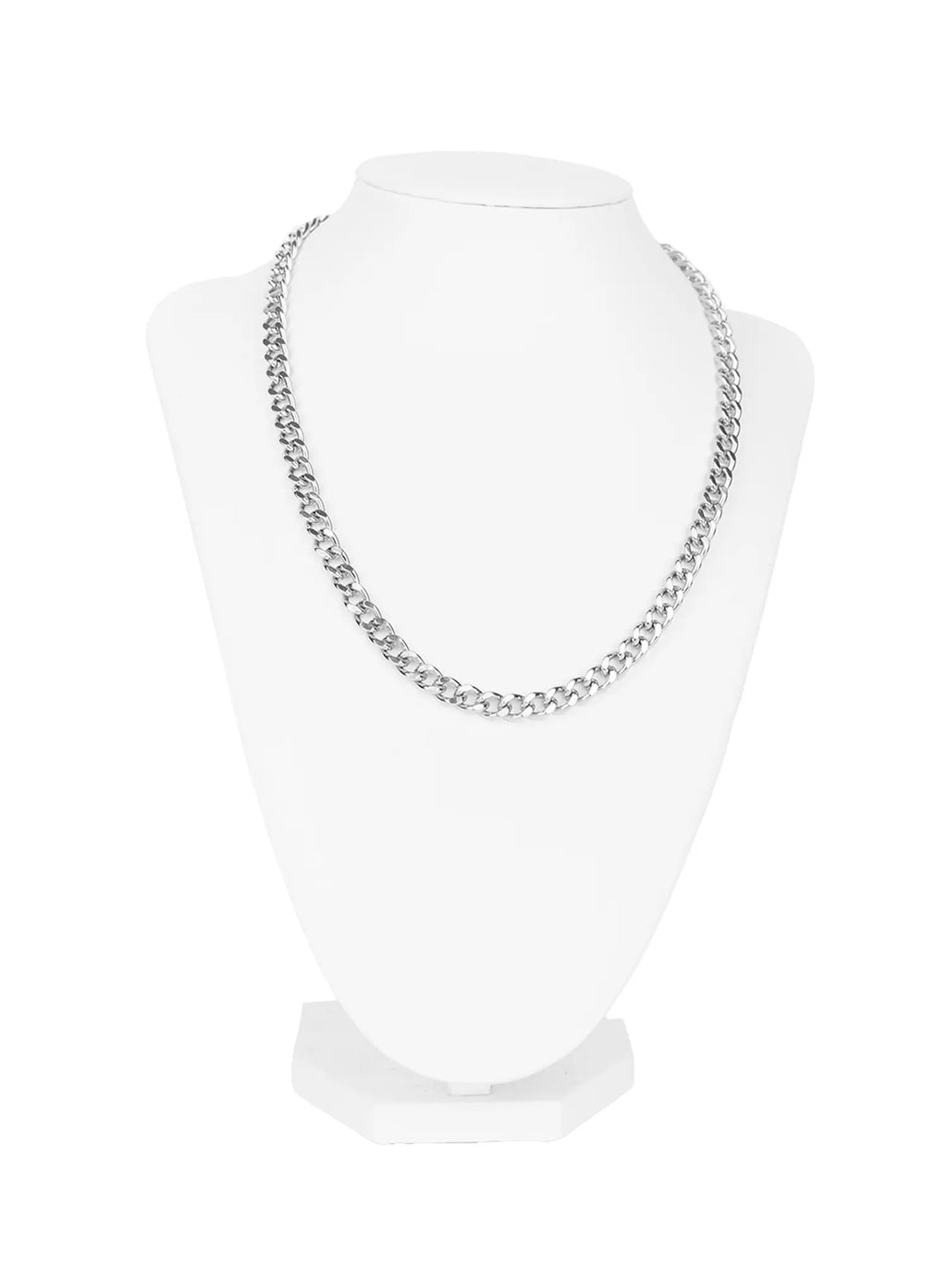 Layered Rose Heart Cross Pendant Necklace CG526