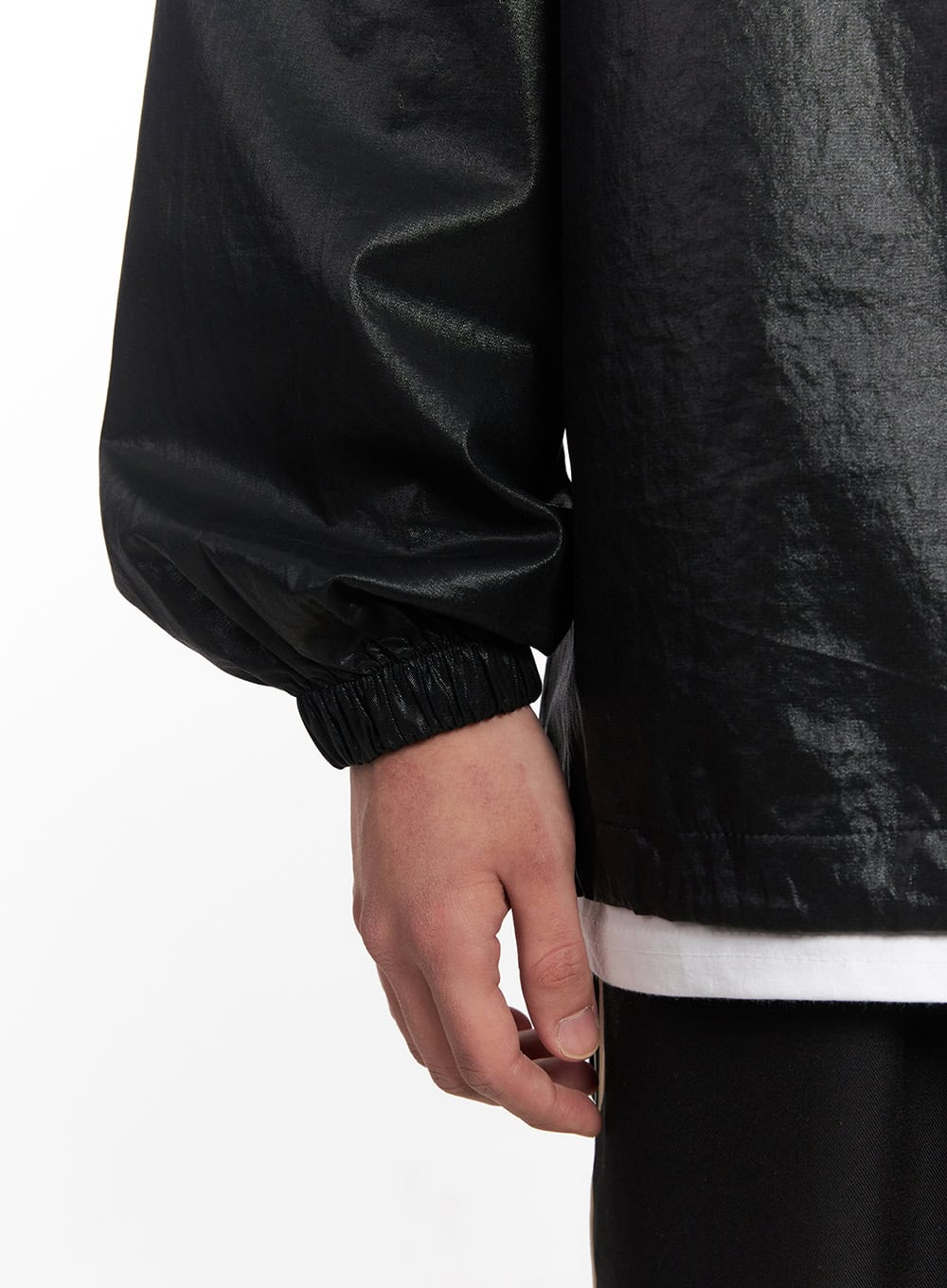 Men's V-Neck Oversized Graphic Sweatshirt IM517