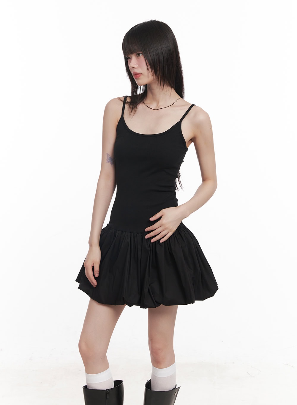 Balloon Cami Mini Dress CY521