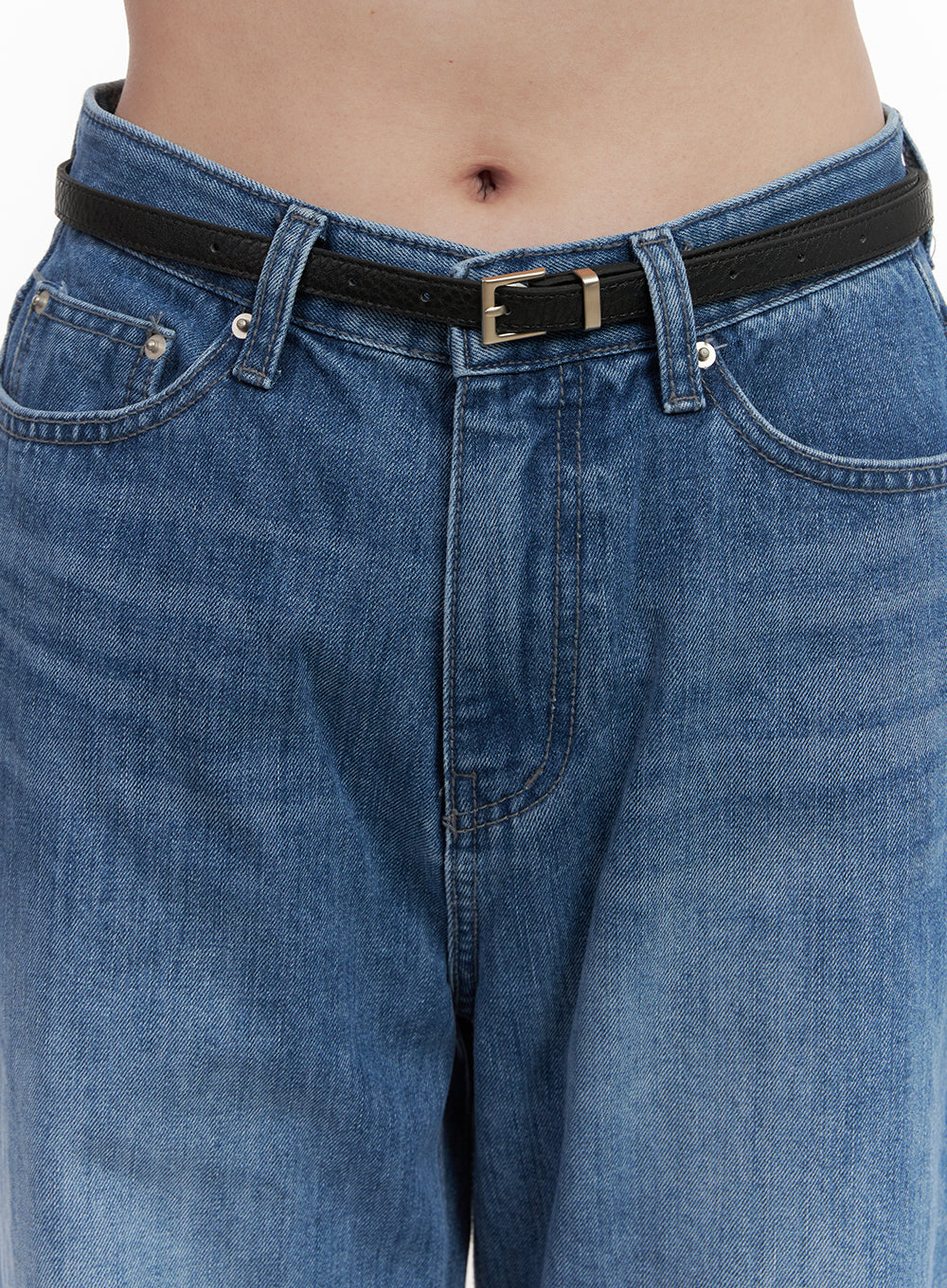 Stylish Faux Leather Belt OD417