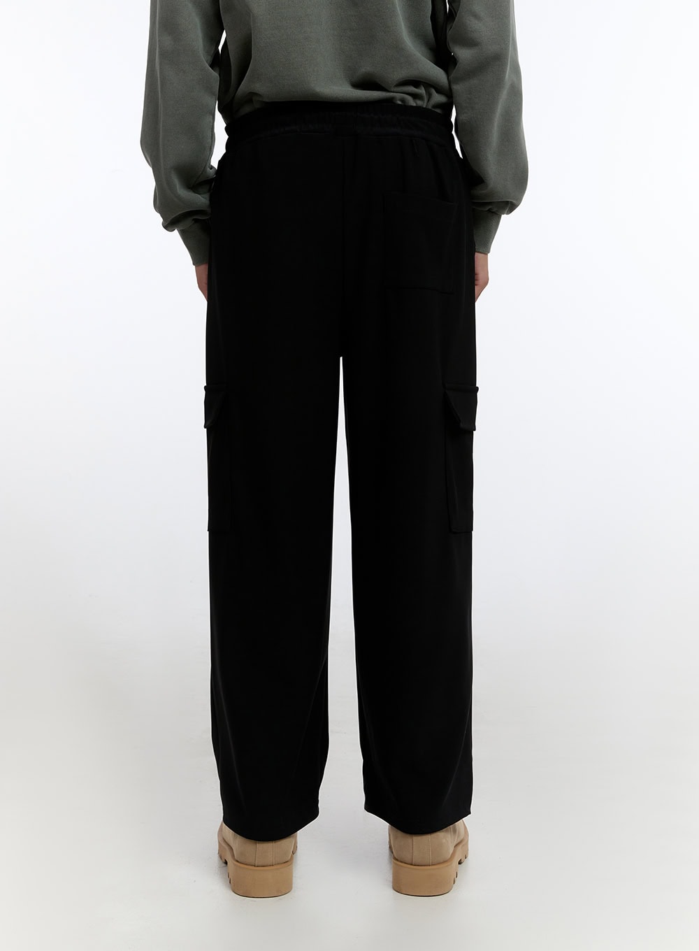 Men's Wide Fit Cargo Pocket Pants IO428