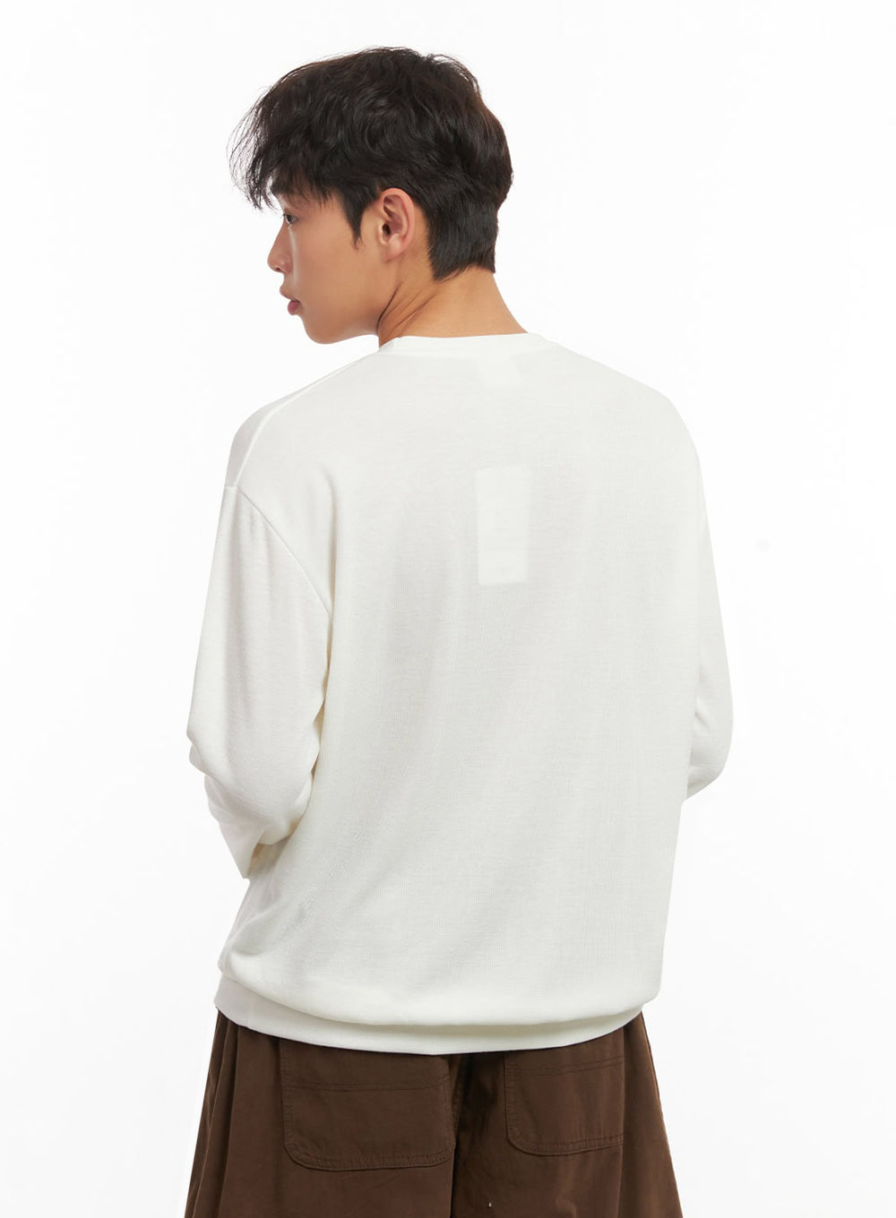 Men's Basic Long-Sleeve Tee ID427