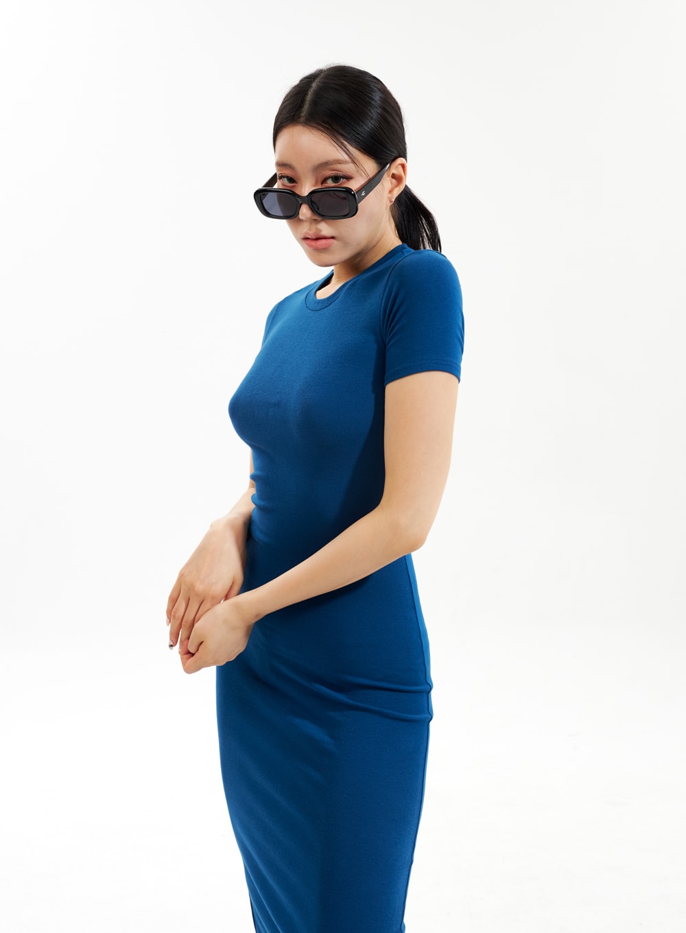 Crewneck Maxi Dress IU309